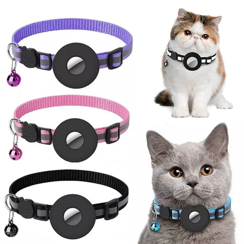 Reflective Collar Waterproof Holder Case For Airtag Air Tag Airtags Pr